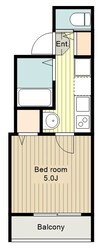 MELDIA河辺の物件間取画像